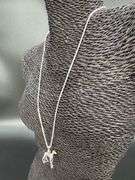 Sterling Silver Greyhound Dog Pendant Charm High Quality 925 3D Canine