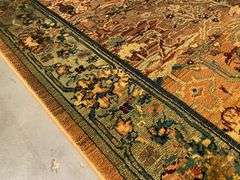 Magnificent Vintage Reproduction Rug 6x8