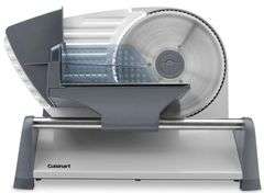 Cuisinart Electric Food Slicer Precision Slicing in Pristine Silver