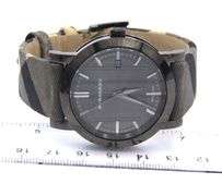 Burberry Louis Mark Nova check band quartz watch