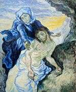 Collectible Vincent van Gogh, Pieta (1889)