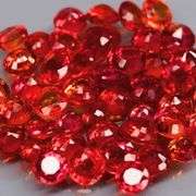 Dazzling 3.86ct diamond cut Songean Sapphire set