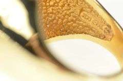 14K Yellow Gold 1981 ⅒ Oz Krugerrand South African Gold Coin Ring