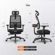 Newtral MagicH BP Ergonomic Chair with Footrest