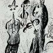 Les Saltimbanques by Chagall