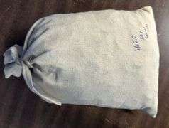 Cloth Bag with a little over 22 lbs of Foreign Coins of the World