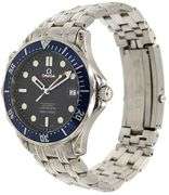 OMEGA Seamaster 29208091, 41mm, Blue Wave Dial, Stainless Steel W/ Box & Papers