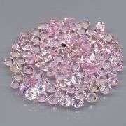 Rare heated only 3ct pink Sapphire set