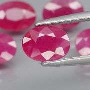Fantastic 6.16ct HEATED ONLY Burmese Ruby set