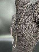 10k Gold Rose White Yellow Tri Color Solid Pave Figaro Link Chain 2.6mm Necklace 26"