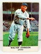 Walter Johnson 1963 Golden Press HOF Baseball Card
