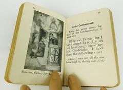 Vintage Celluloid Prayer Book - At Mary's Knee