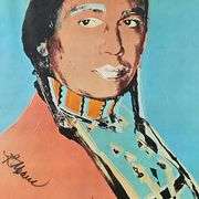 The American Indian Series by Warhol