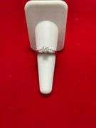 CERTIFIED PLATINUM DIAMOND SOLITAIRE RING. 0.57 CARAT