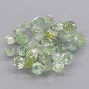 Outstanding 1.06ct hunter green Alexandrite set