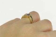 14K Yellow Gold Marquise Tanzanite Diamond Accent Statement Ring