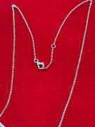 BRAND NEW 14K WHITE GOLD DIAMOND NECKLACE
