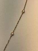 BRAND NEW 14K ROSE GOLD AND DIAMOND NECKLACE