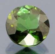 Collectors untreated 1.05ct bi-color green Tourmaline