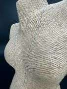 14k White Gold Solid Singapore Chain Rope Twisted Curb Link 1.1mm Necklace 18"