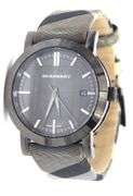 Burberry Louis Mark Nova check band quartz watch
