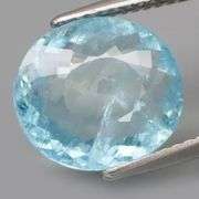 Glowing 3.63ct untreated Brazilian Aquamarine