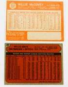 Mays & McCovey - 2 Giants Greats Baseball Cards
