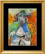 Collectible Pablo Picasso, Seated Old Man