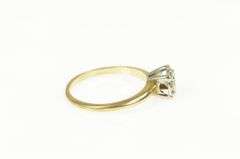 14K Yellow Gold 0.48 Ct G/VS1 1940's Diamond Engagement Ring