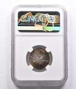 MS66 1958 Canada 25 Cent NGC Beautifully Toned