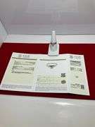 CERTIFIED PLATINUM DIAMOND SOLITAIRE RING. 0.57 CARAT
