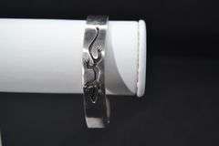 Hand Crafted Geiko Solid .925 Silver Bracelet