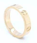 18kt Yellow gold Cartier love style band