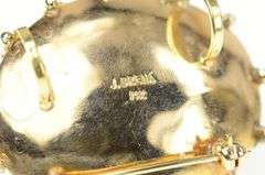 14K Yellow Gold 67.00 Ctw Star Ruby Rose Cut Diamond Halo Pendant/Pin