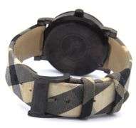 Burberry Louis Mark Nova check band quartz watch