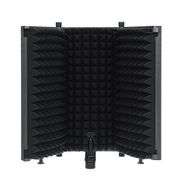 Foldable Microphone Acoustic Isolation Shield
