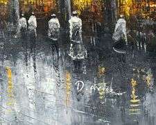 UNIQUE BEAUTIFUL PAINTING ON CANVAS