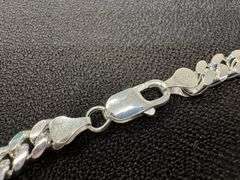 Sterling Silver Solid Miami Cuban Link Chain 6.8mm 925 Italy Heavy Curb Bracelet 7" Inch