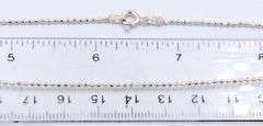 Group lot of 8 vintage 925 sterling silver chains