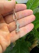 Sterling Silver London Bridge Pendant Charm 925 English Icon