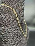 10k Yellow Gold-Hollow Round Rope Link Chain 1.9mm Necklace 16"