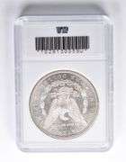 MS64 1880-S Morgan Silver Dollar World Trade Foundation