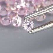 Rare heated only 3ct pink Sapphire set