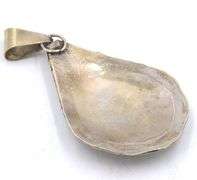 Vintage 925 sterling silver American Indian Turquoise pendant