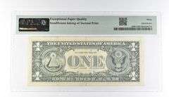 PMG 30 VF EPQ $1 1977 FRN Richmond Fr#1909-E Insufficient Inking Error