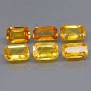 Full fire! 3.28ct top golden Sapphire set