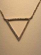 BRAND NEW 14K ROSE GOLD AND DIAMOND NECKLACE