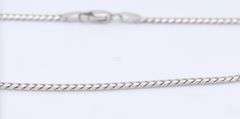 14kt White gold cuban link bracelet