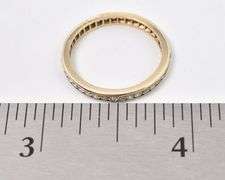 Fantastic 14K Yellow Gold Diamond Band Ring