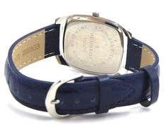 Peugeot blue dial quartz watch
